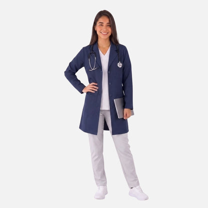 Bata Corta Essential Mujer | 3 Pockets
