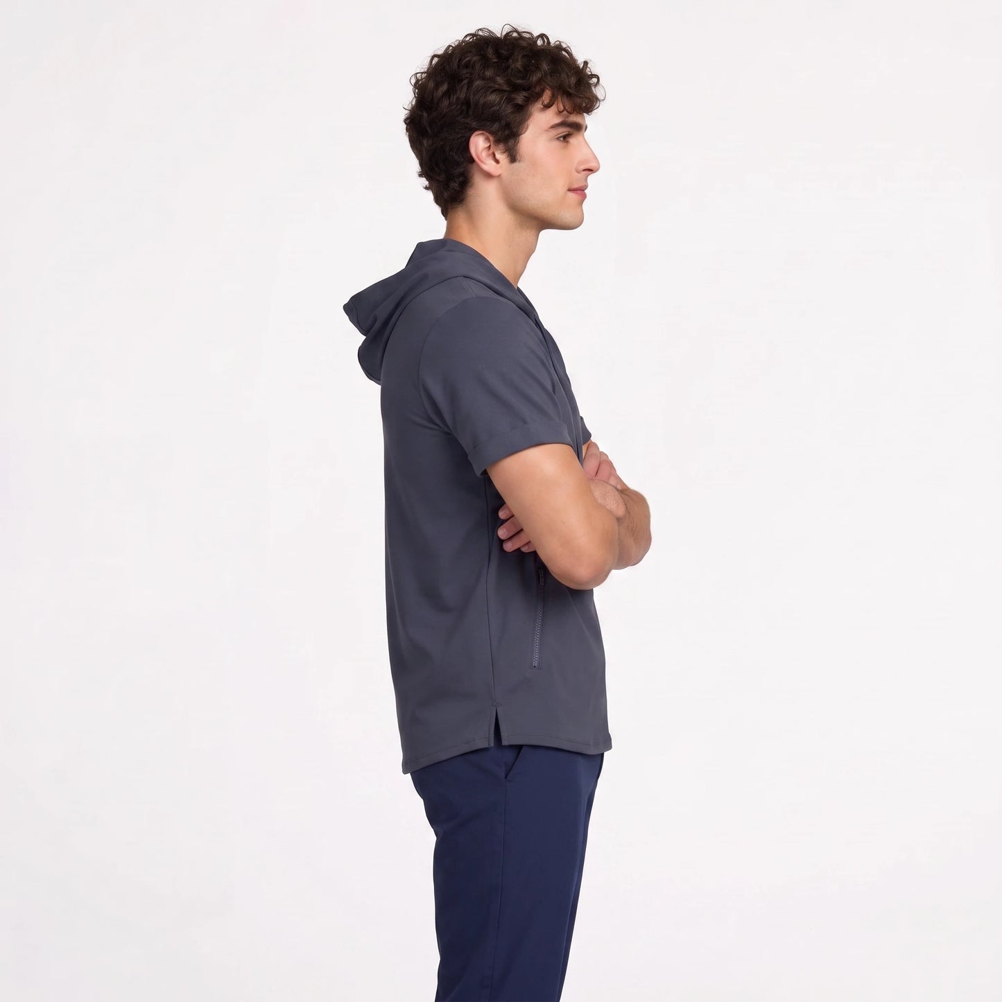 Top Hoodie Hombre | 2 Pockets
