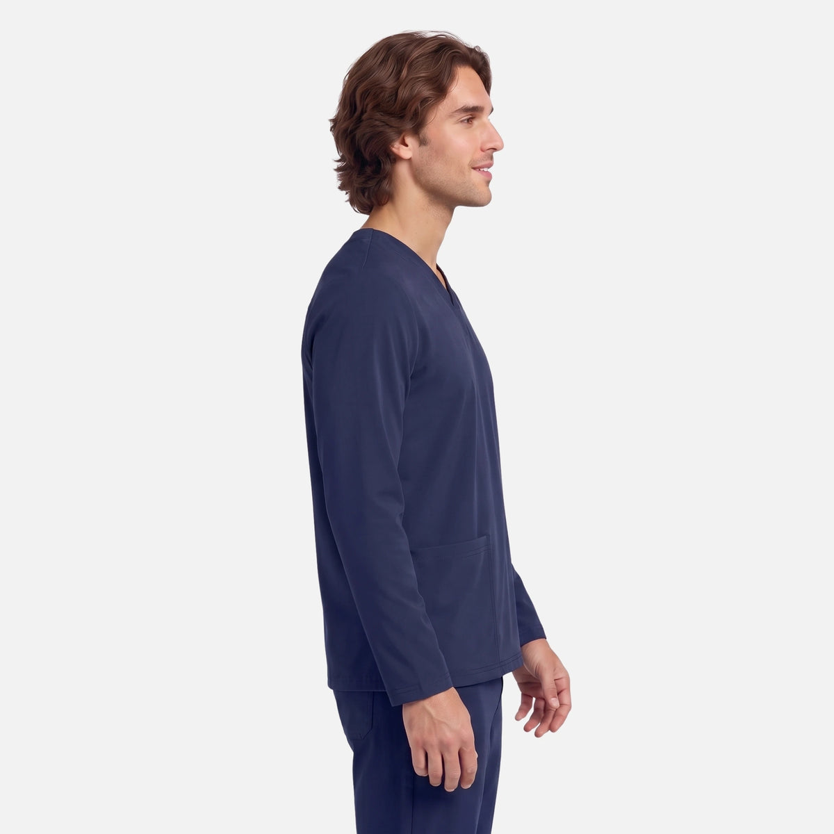 Top Manga Larga Hombre | 2 Pockets
