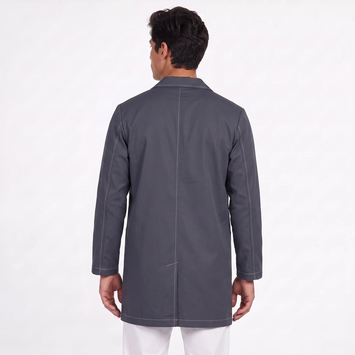 Bata Corta Pespunte Hombre | 3 Pockets