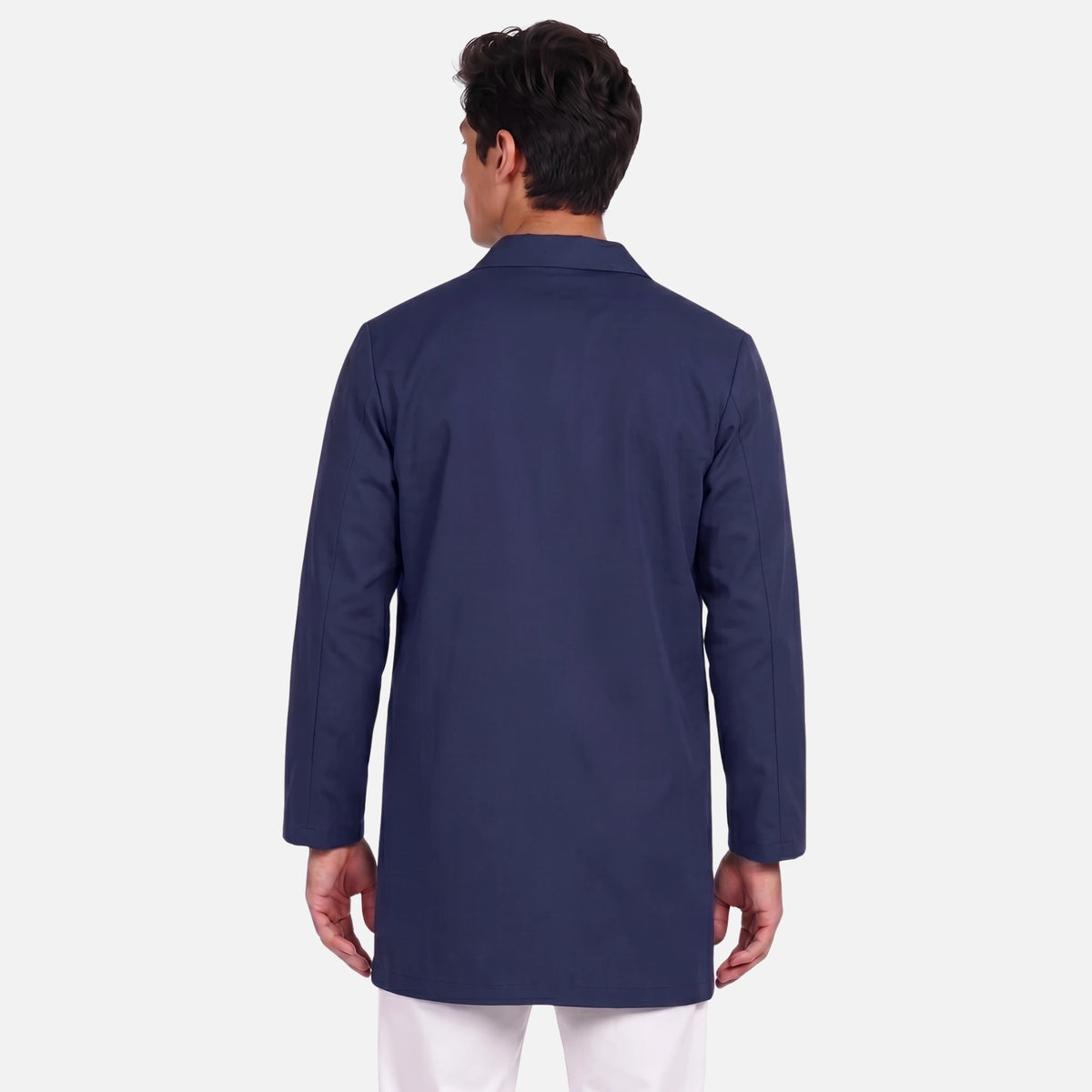 Bata Corta Pespunte Hombre | 3 Pockets