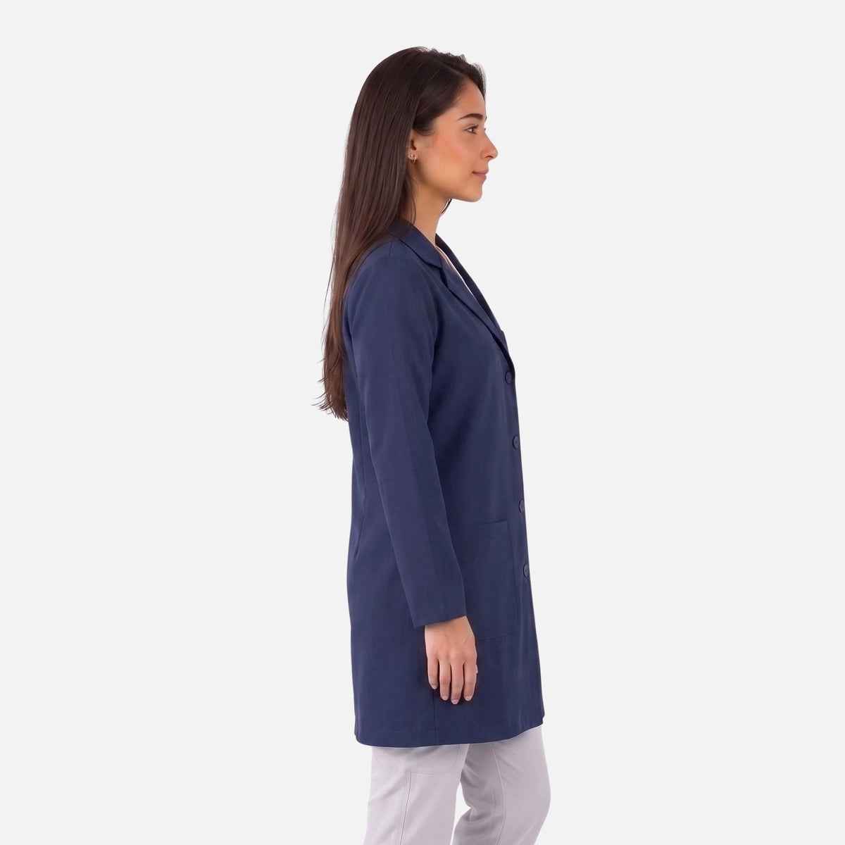 Bata Corta Essential Mujer | 3 Pockets