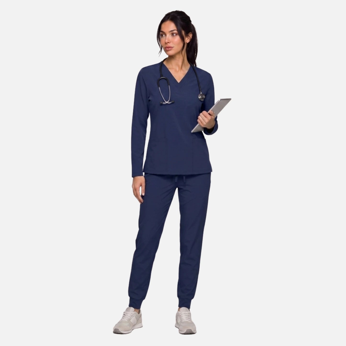 Top Manga Larga Mujer | 2 Pockets