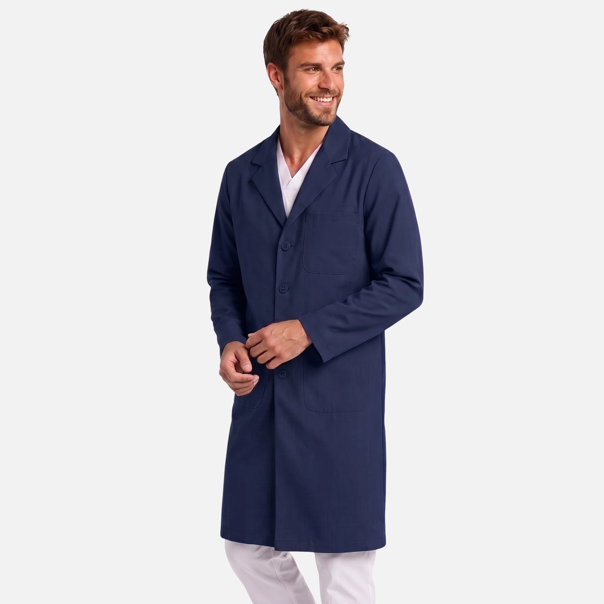 Bata Larga Essential Hombre | 3 Pockets