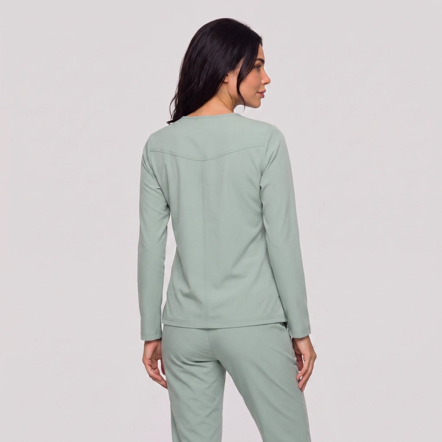 Top Manga Larga Mujer | 2 Pockets