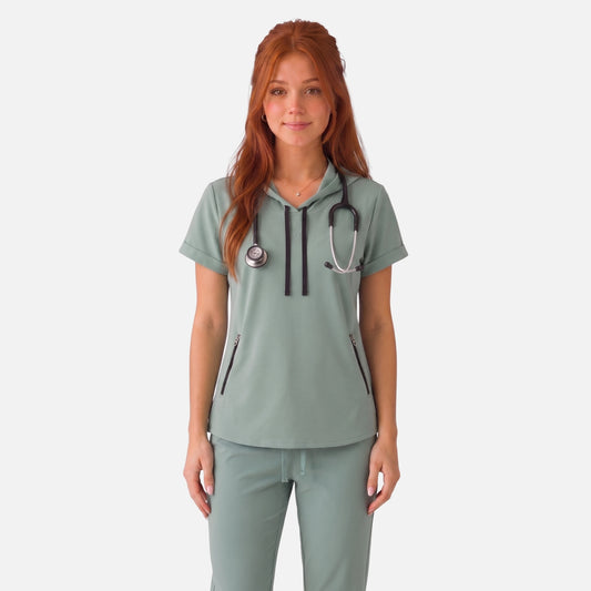 Top Hoodie Mujer | 2 Pockets