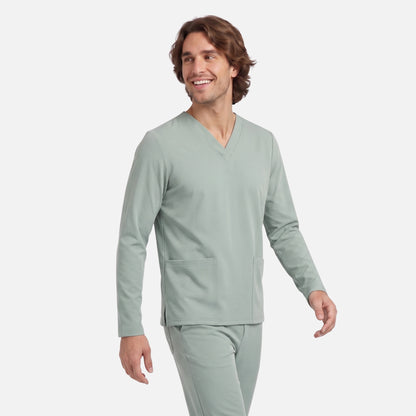 Top Manga Larga Hombre | 2 Pockets