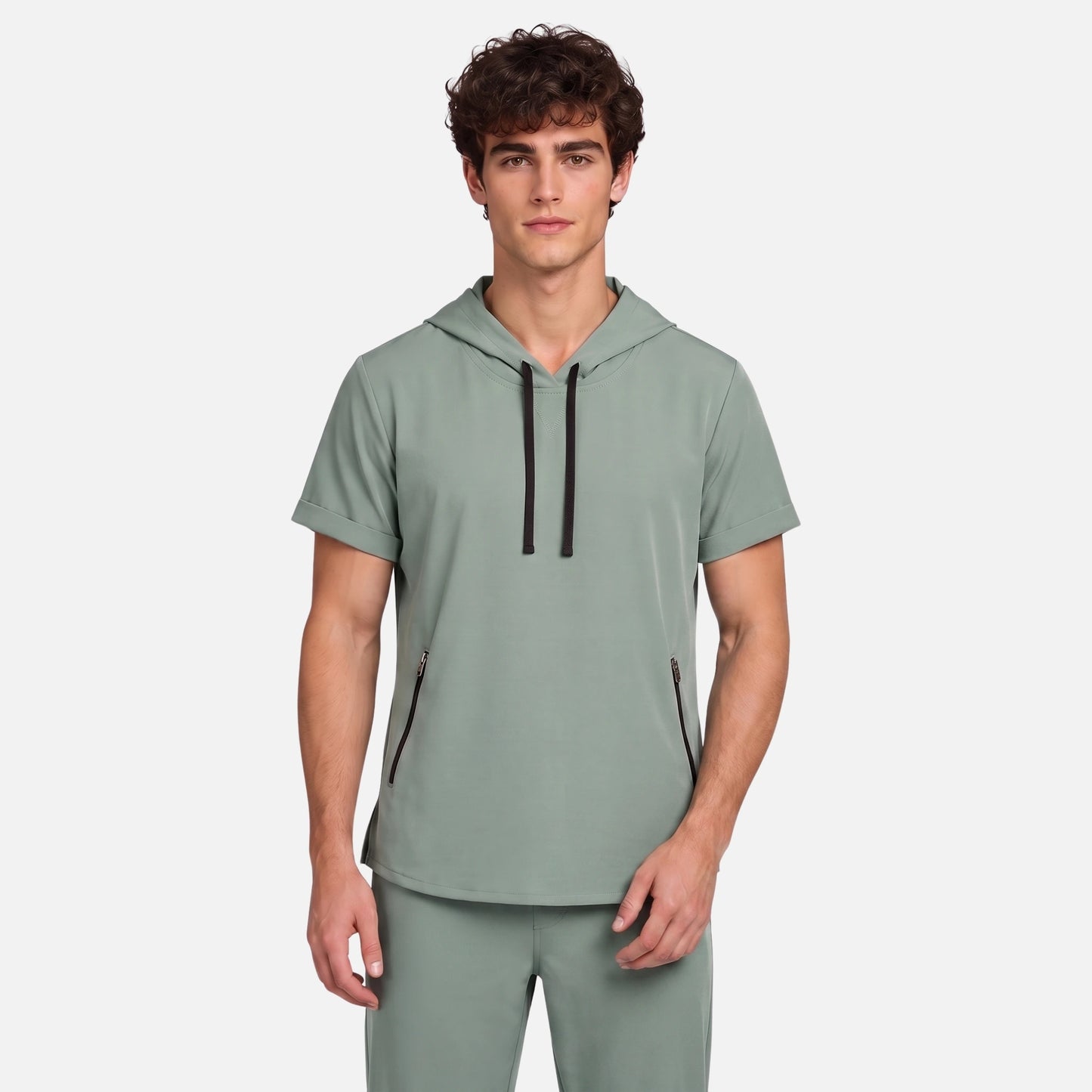 Top Hoodie Hombre | 2 Pockets