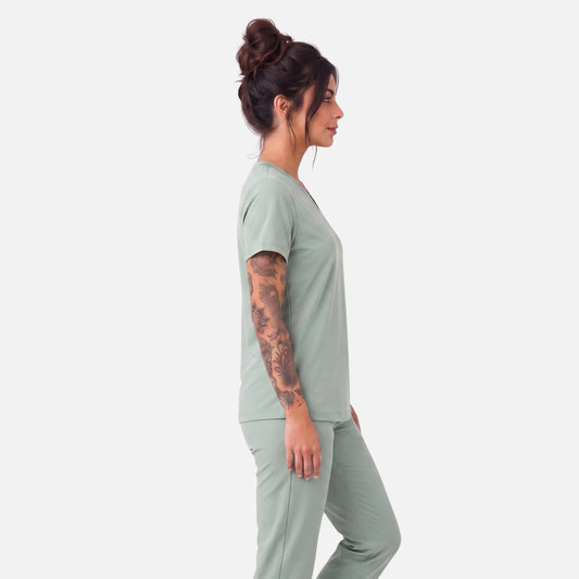 Conjunto Casual Mujer | Pantalón Recto 3 Pockets