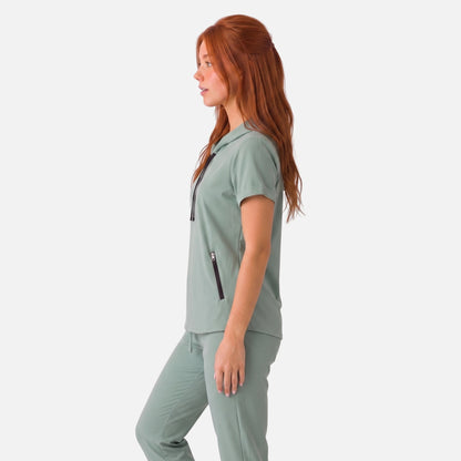 Top Hoodie Mujer | 2 Pockets