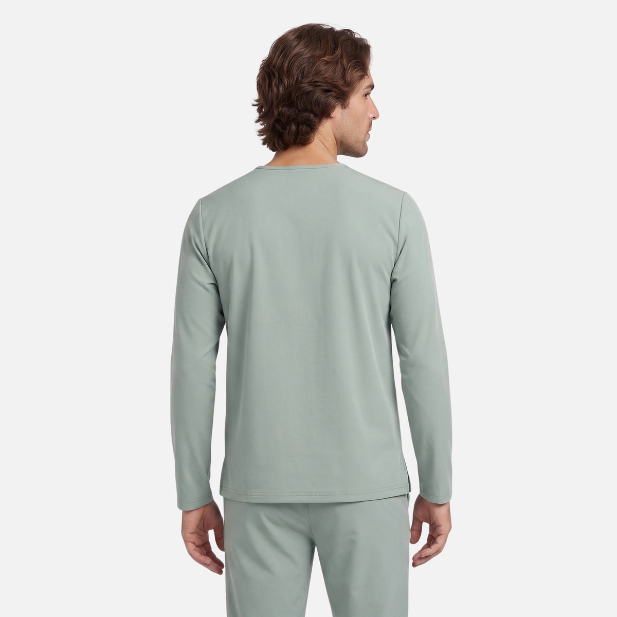 Top Manga Larga Hombre | 2 Pockets