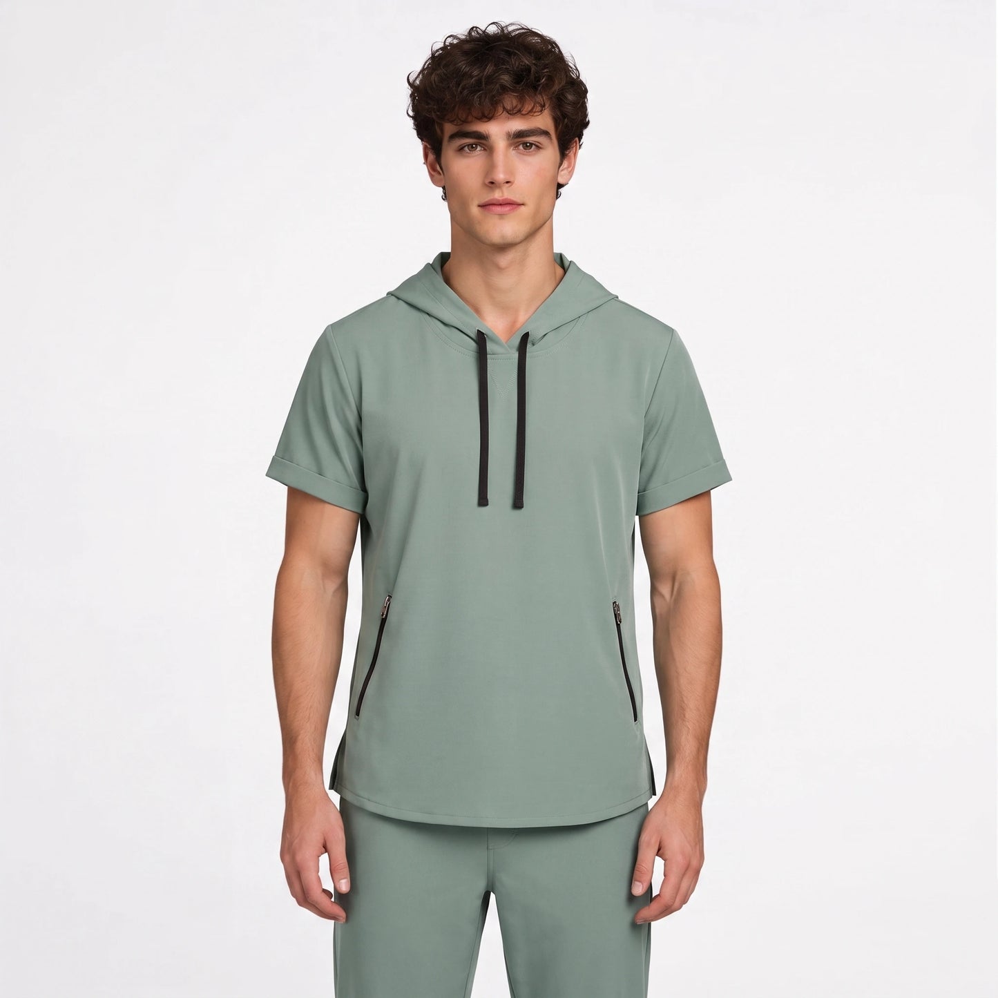 Top Hoodie Hombre | 2 Pockets