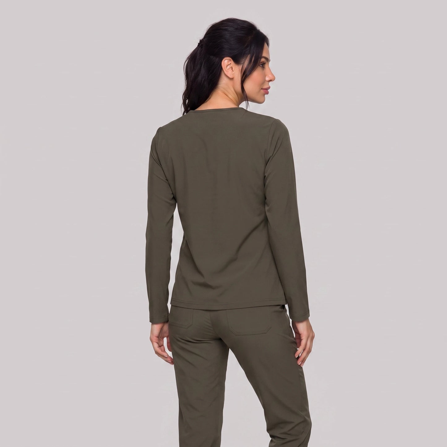 Top Manga Larga Mujer | 2 Pockets