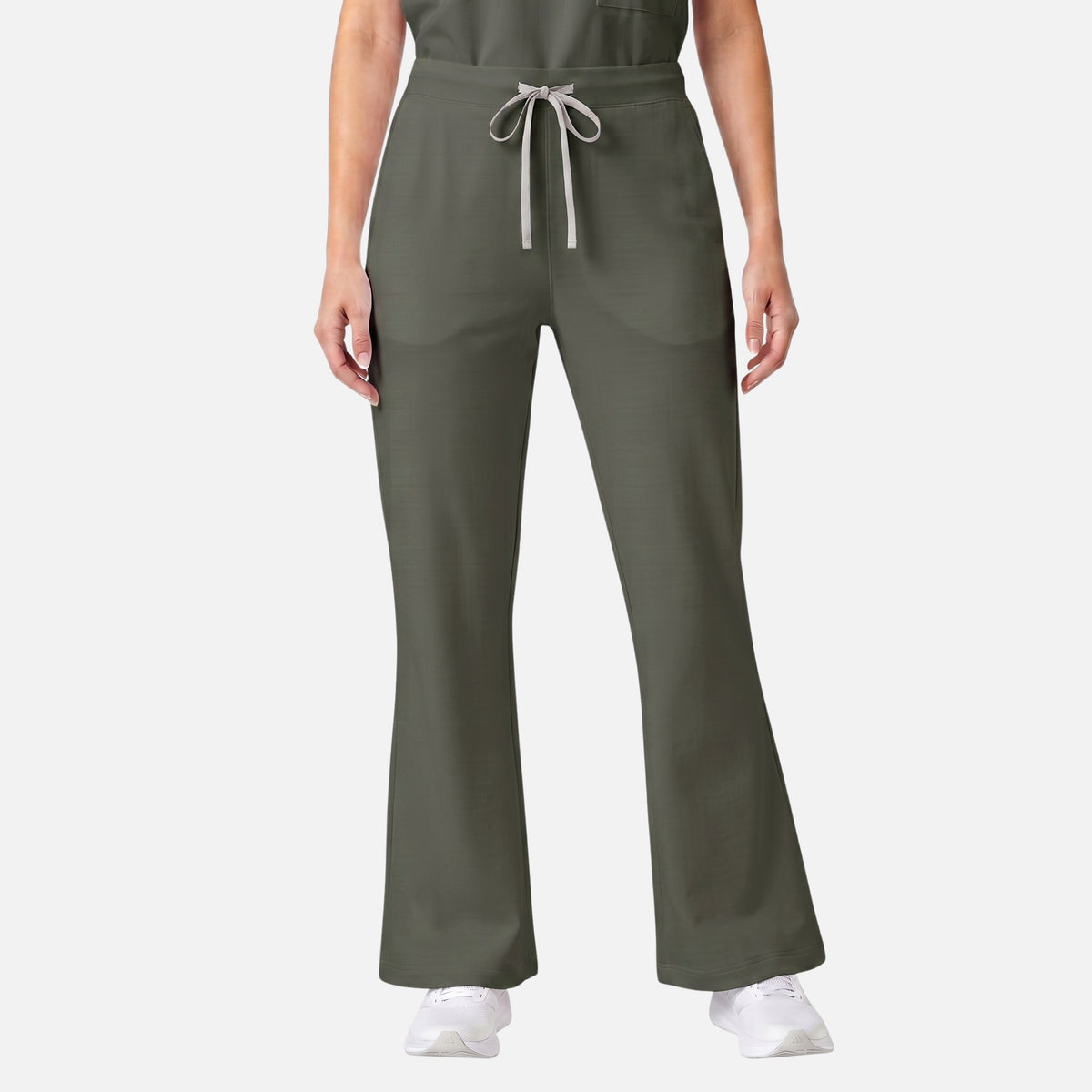Conjunto Picos Mujer | Pantalón Bell 3 Pockets color Militar