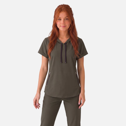 Top Hoodie Mujer | 2 Pockets