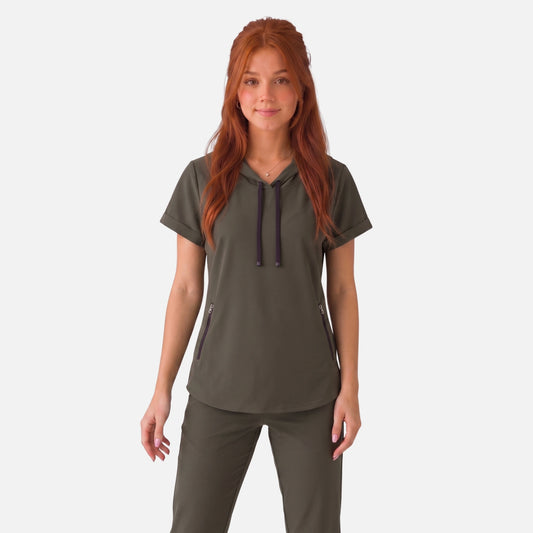 Top Hoodie Mujer | 2 Pockets