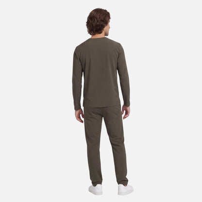 Top Manga Larga Hombre | 2 Pockets