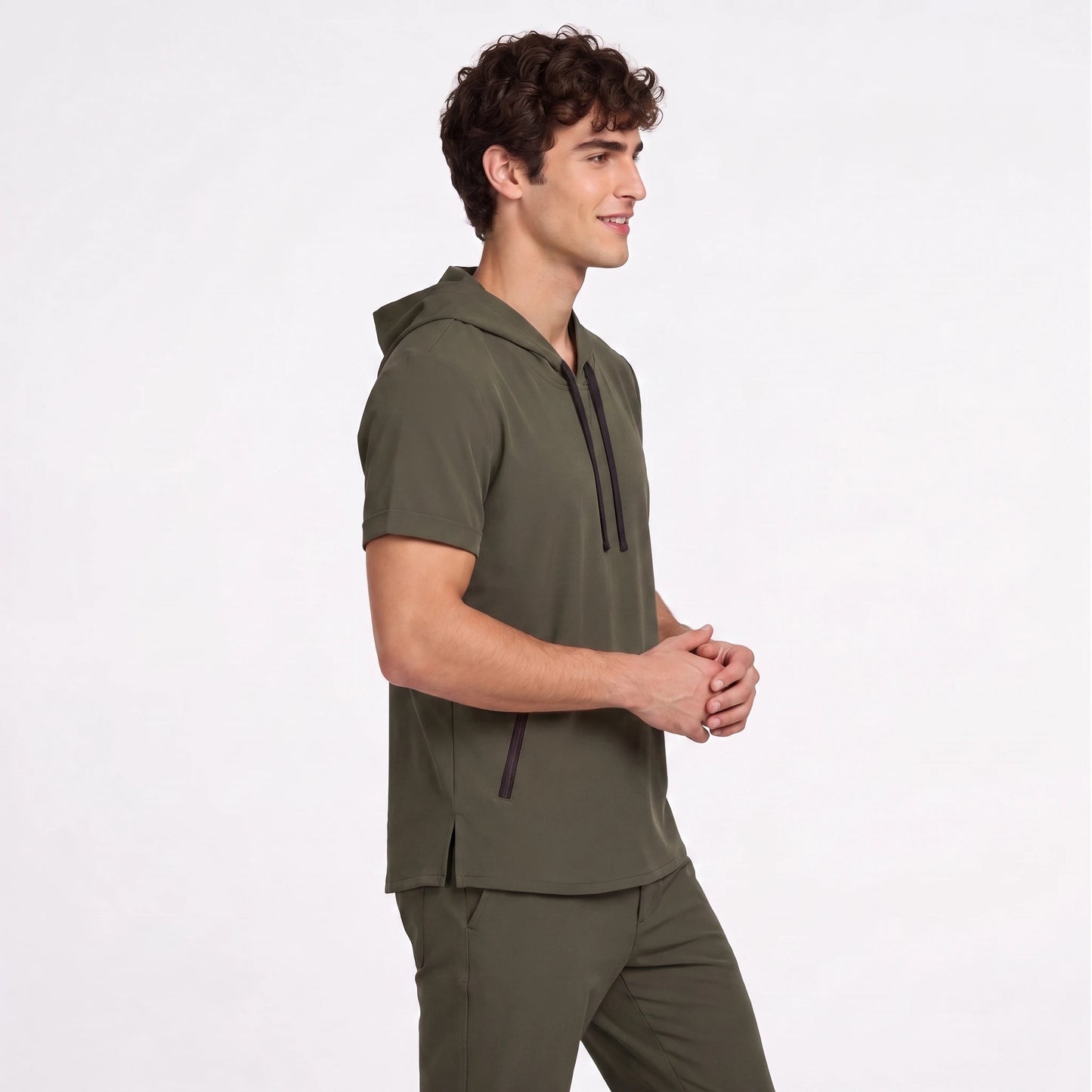 Top Hoodie Hombre | 2 Pockets