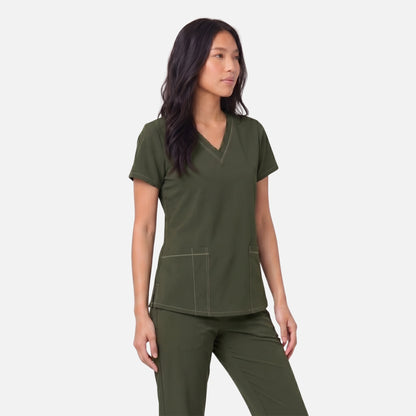 Top Pespunte Mujer | 3 Pockets