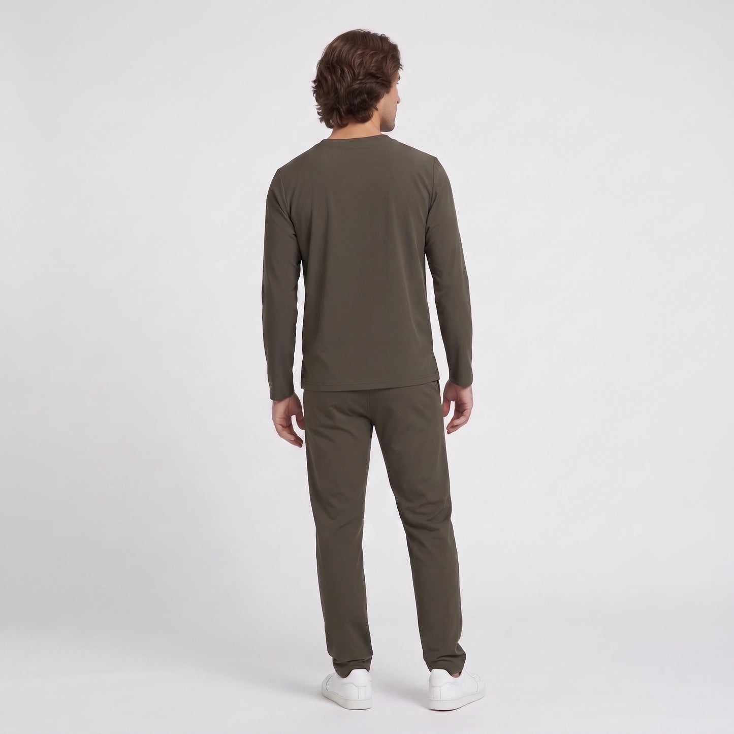 Top Manga Larga Hombre | 2 Pockets