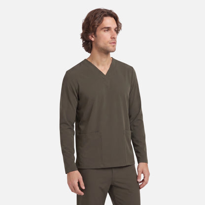 Top Manga Larga Hombre | 2 Pockets