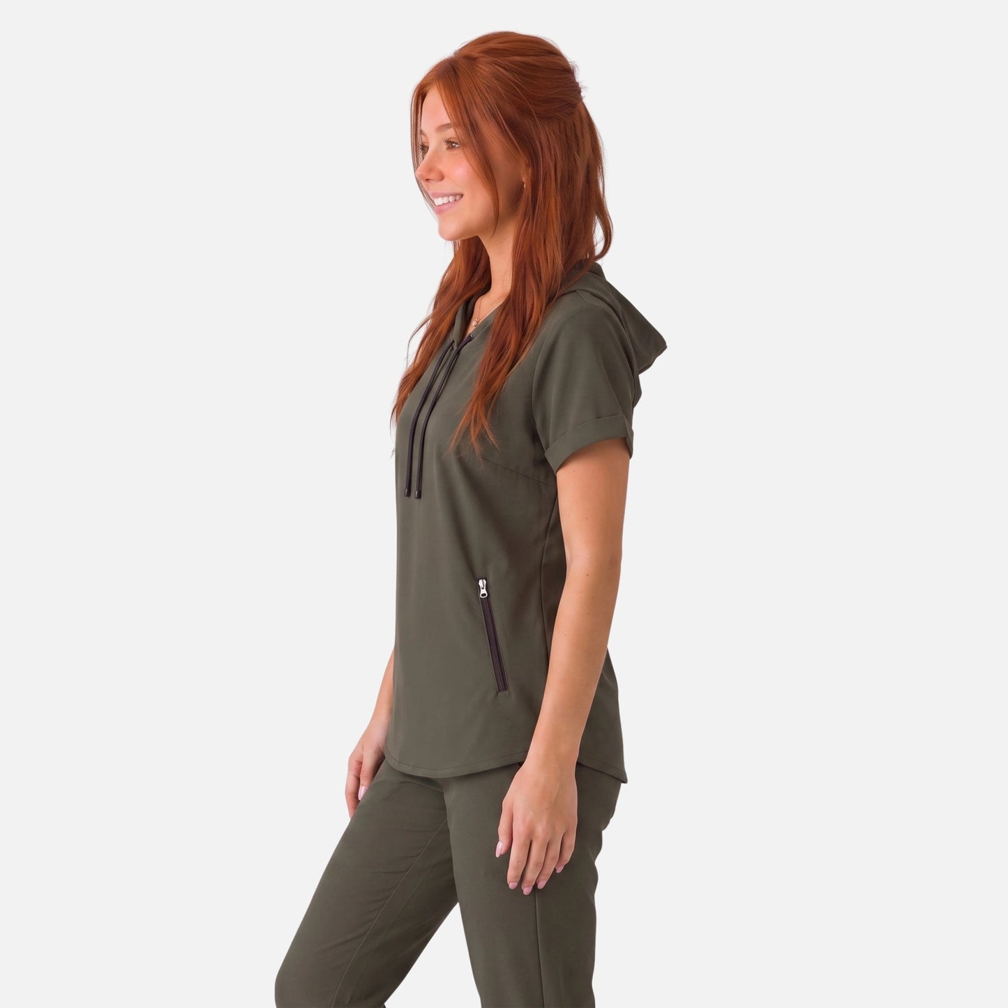 Top Hoodie Mujer | 2 Pockets