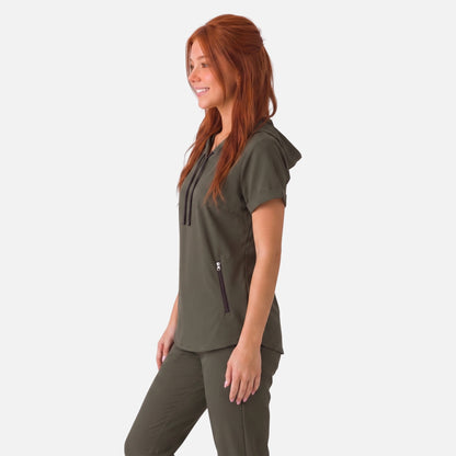 Top Hoodie Mujer | 2 Pockets
