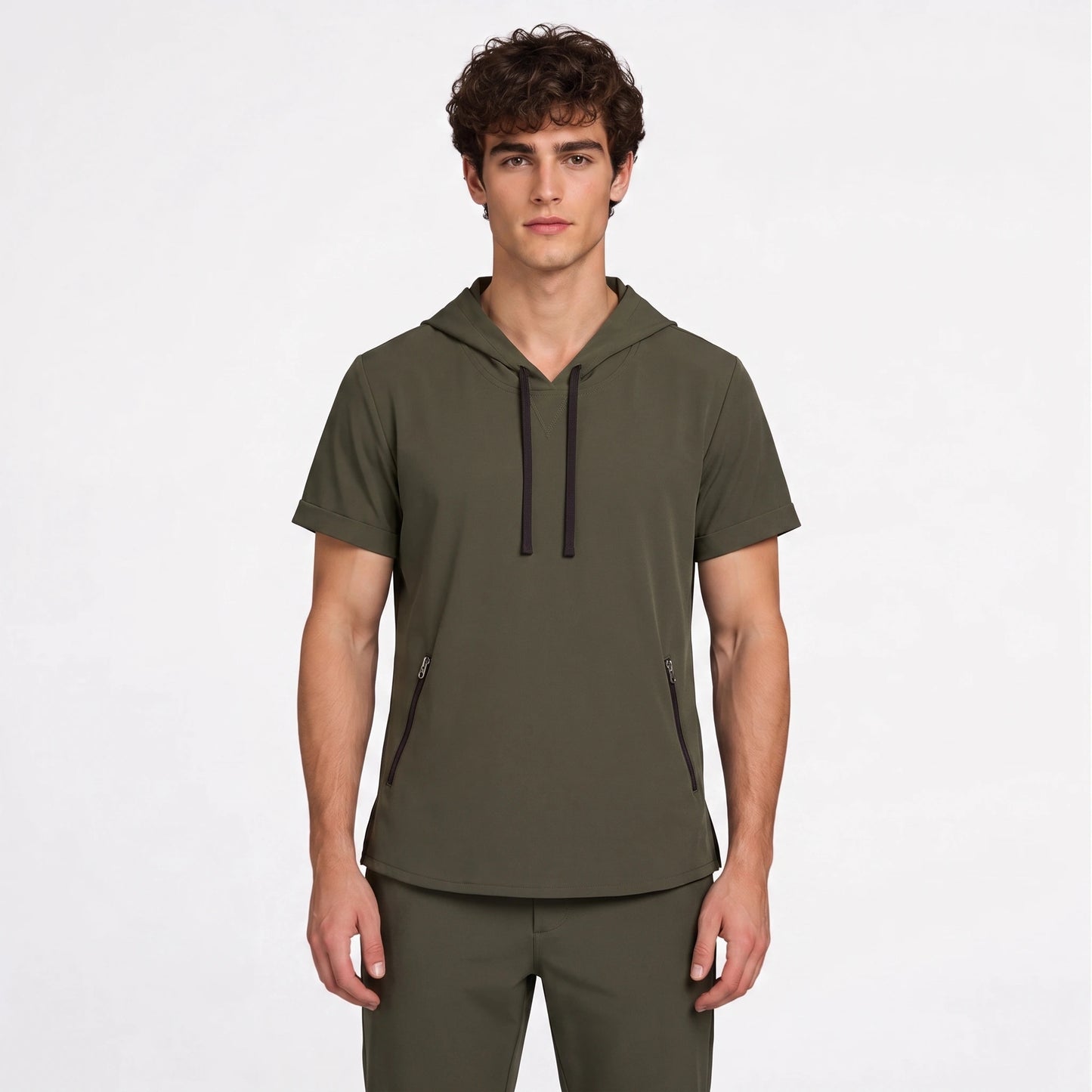 Top Hoodie Hombre | 2 Pockets