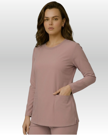 Top Manga Larga Mujer | 2 Pockets