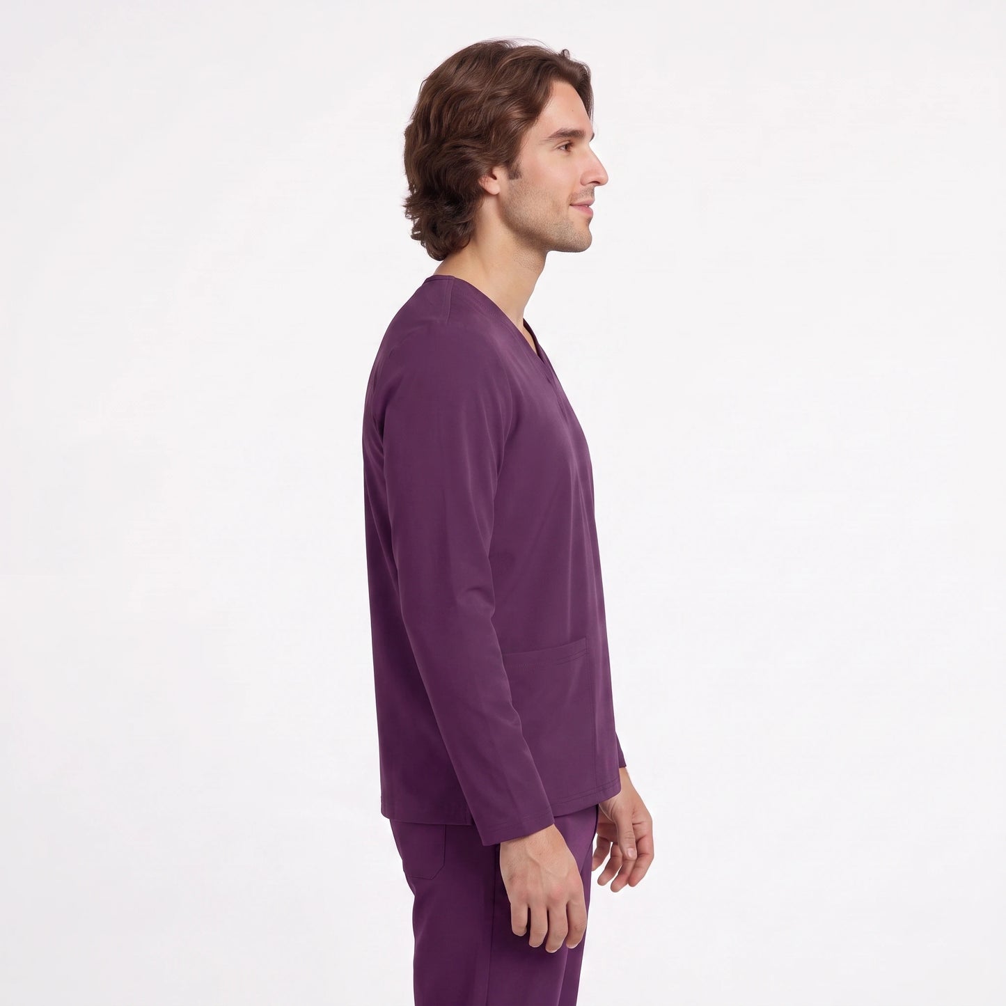 Top Manga Larga Hombre | 2 Pockets