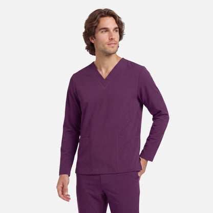 Top Manga Larga Hombre | 2 Pockets