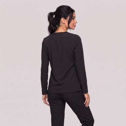 Top Manga Larga Mujer | 2 Pockets