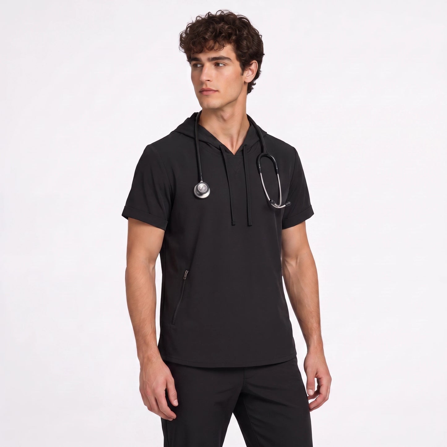 Top Hoodie Hombre | 2 Pockets