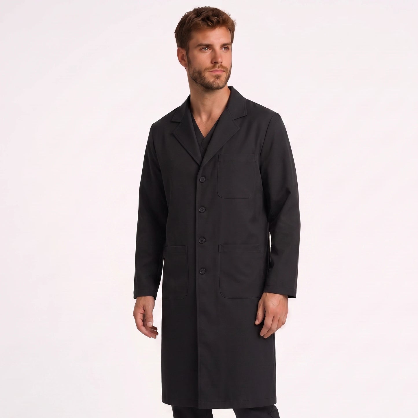 Bata Larga Essential Hombre | 3 Pockets