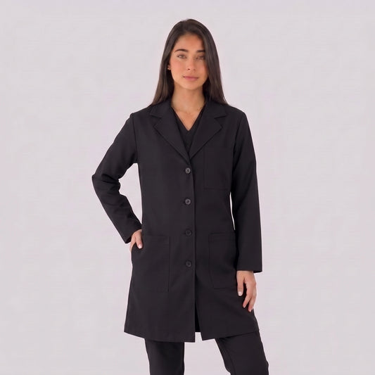 Bata Corta Essential Mujer | 3 Pockets