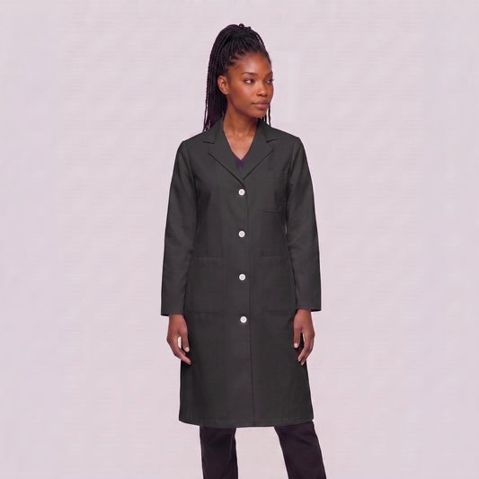Bata Larga Essential Mujer | 3 Pockets