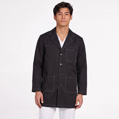 Bata Corta Pespunte Hombre | 3 Pockets