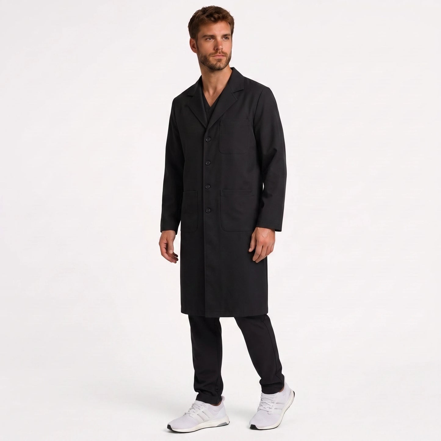 Bata Larga Essential Hombre | 3 Pockets