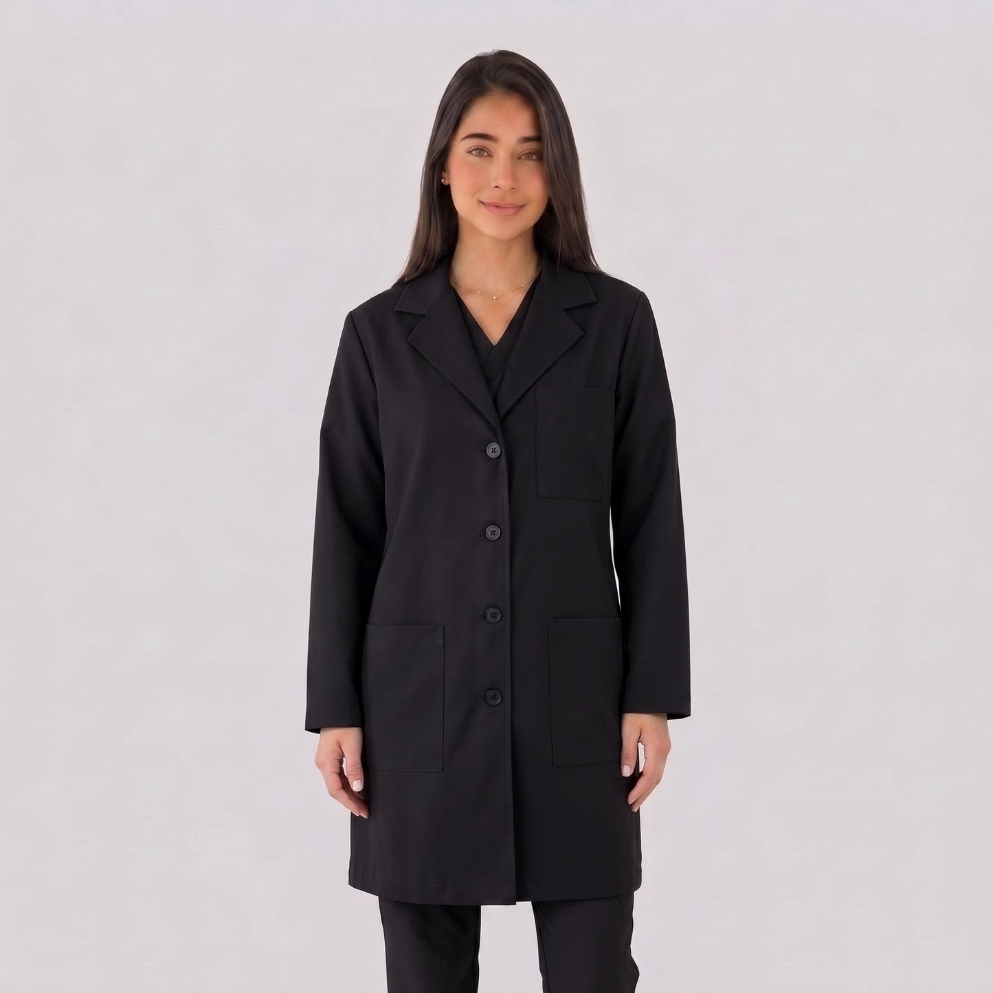Bata Corta Essential Mujer | 3 Pockets
