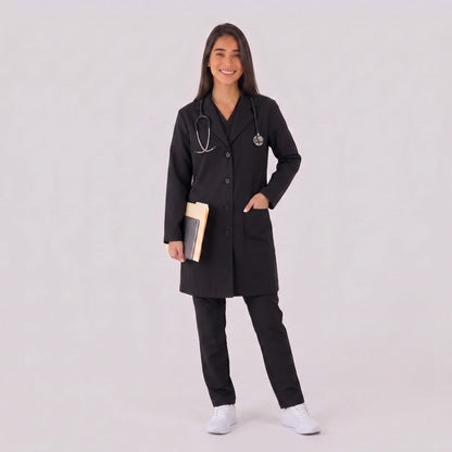 Bata Corta Essential Mujer | 3 Pockets