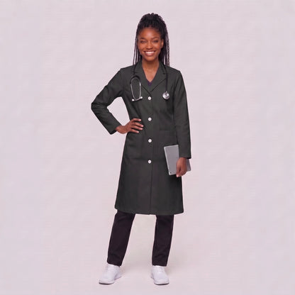 Bata Larga Essential Mujer | 3 Pockets