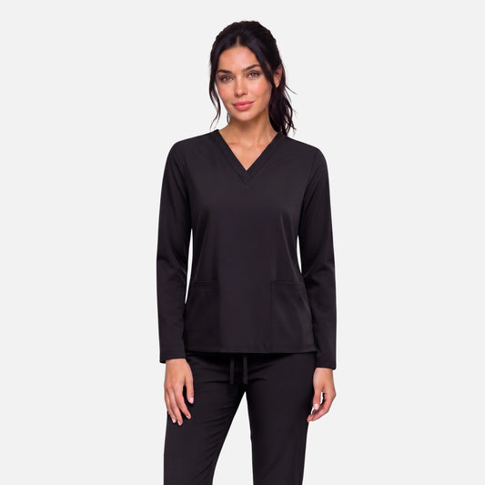 Top Manga Larga Mujer | 2 Pockets