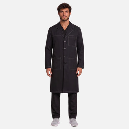 Bata Larga Pespunte Hombre | 3 Pockets