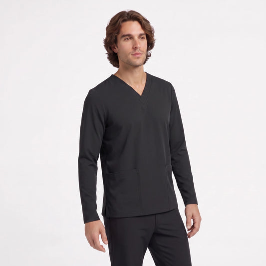 Top Manga Larga Hombre | 2 Pockets