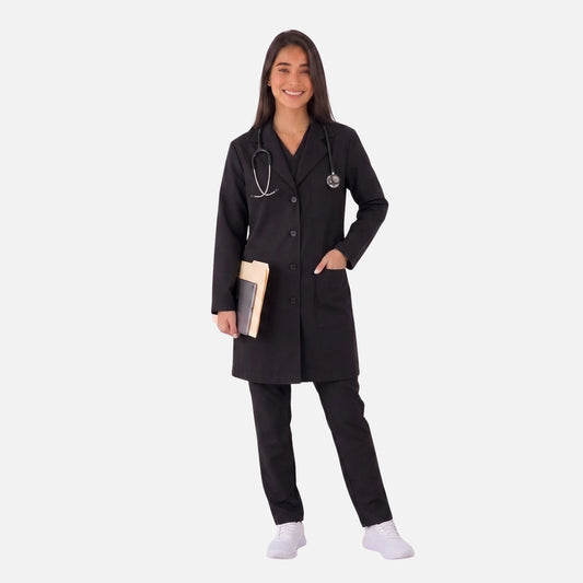Bata Corta Essential Mujer | 3 Pockets