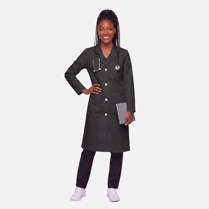 Bata Larga Essential Mujer | 3 Pockets