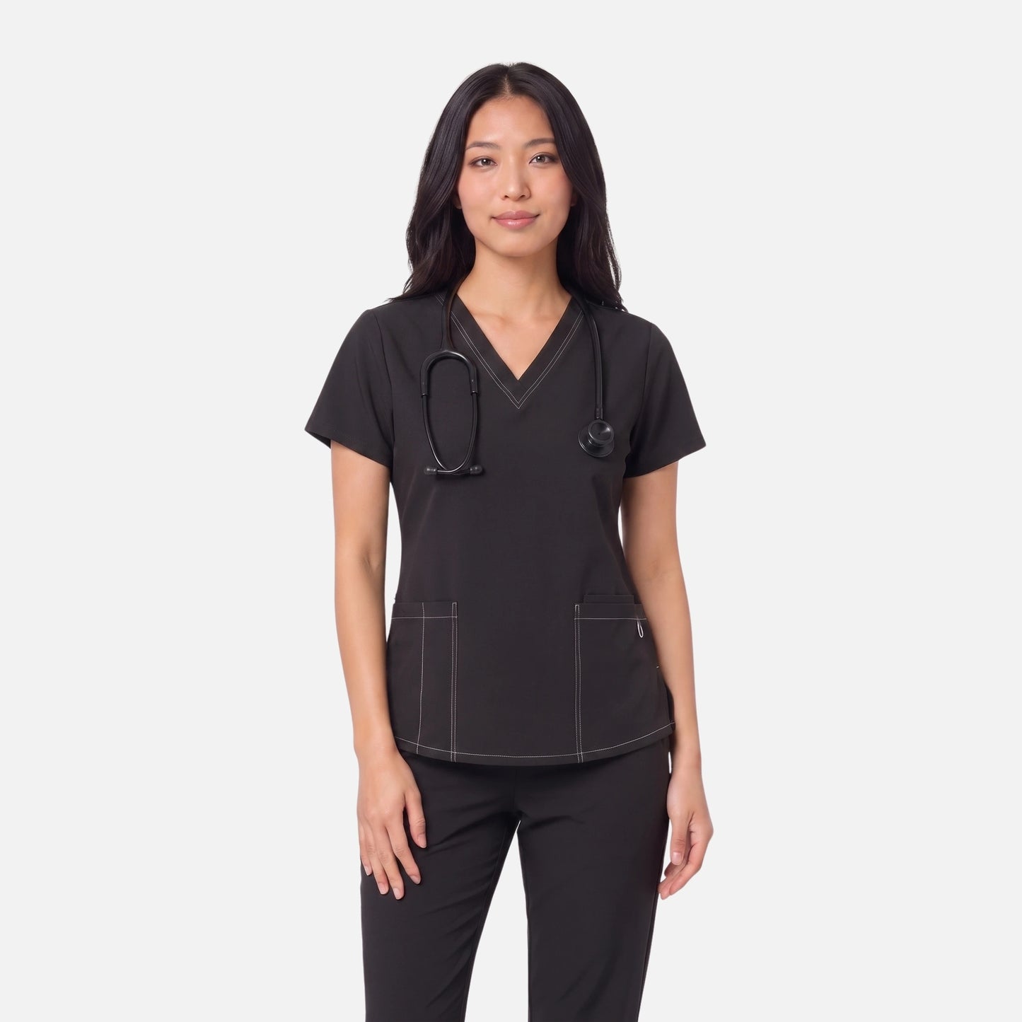 Top Pespunte Mujer | 3 Pockets