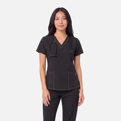 Top Pespunte Mujer | 3 Pockets