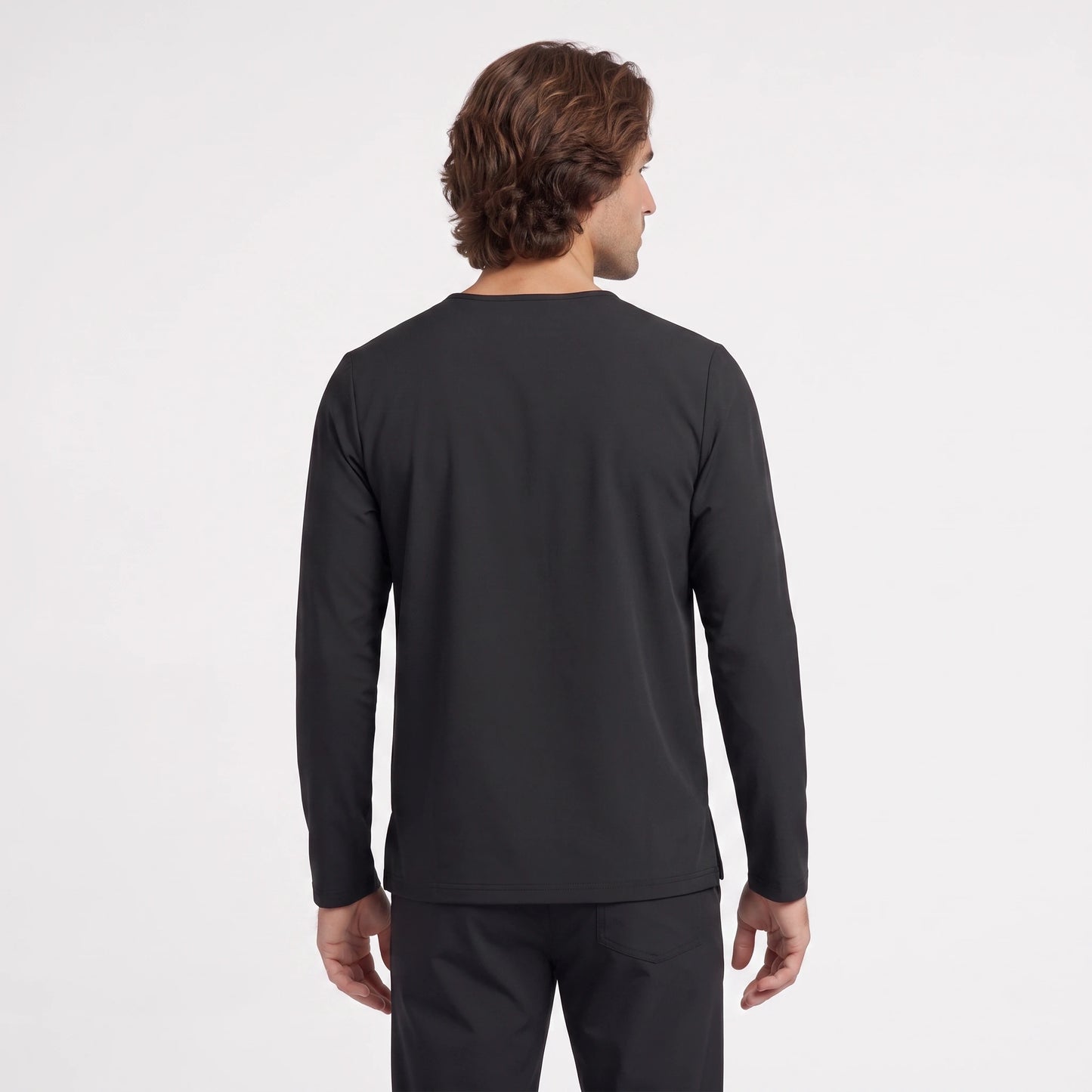 Top Manga Larga Hombre | 2 Pockets