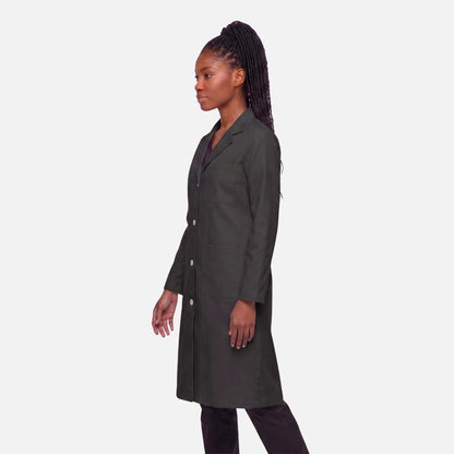 Bata Larga Essential Mujer | 3 Pockets